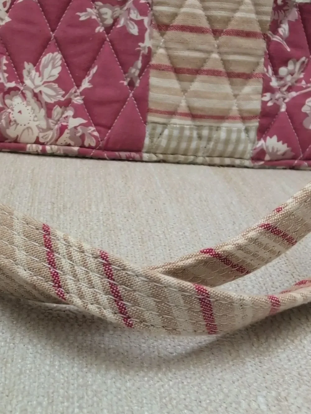 Vintage quilted patchwork